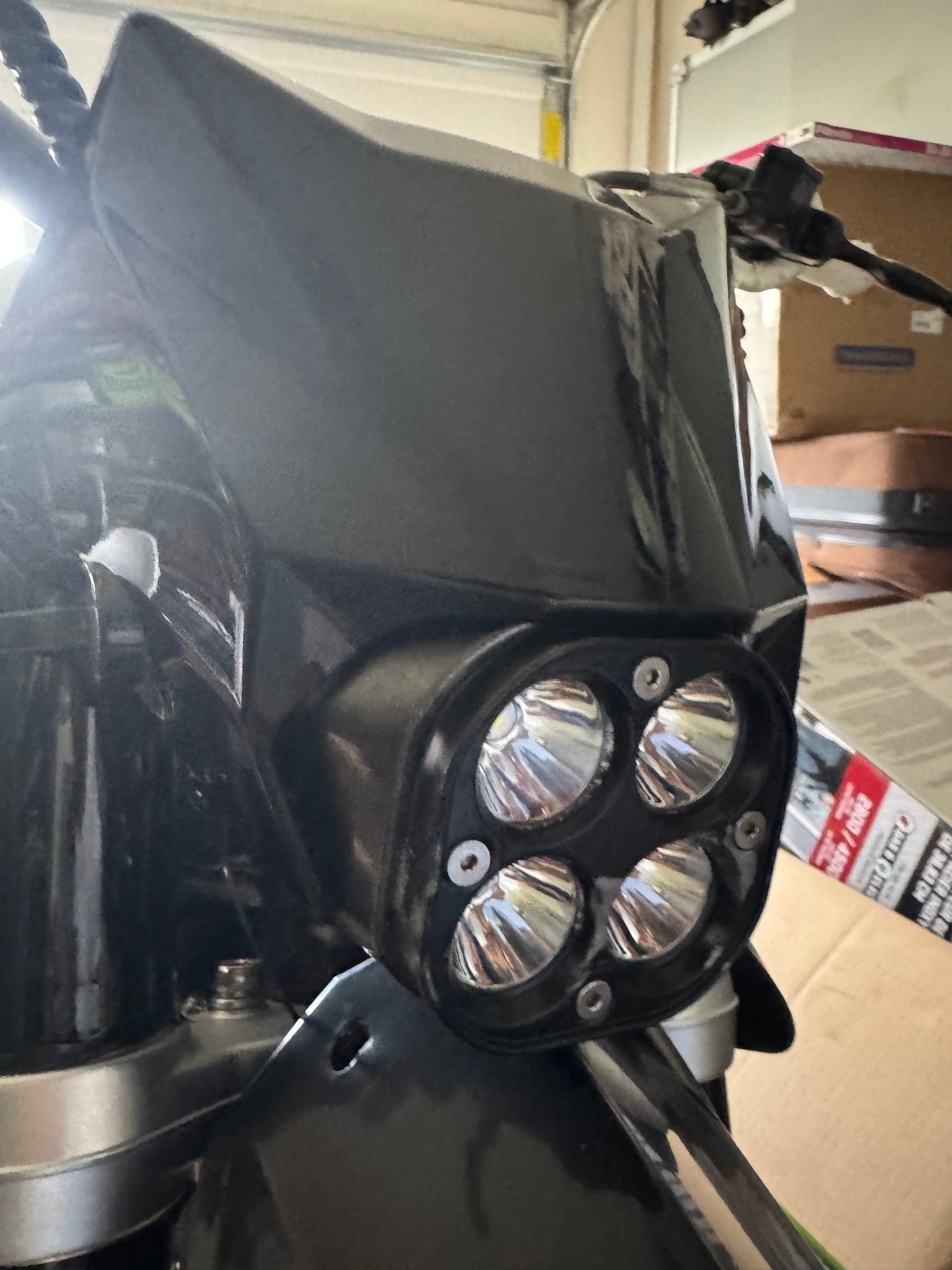 Ultra Bee Front Headlight And Plastic